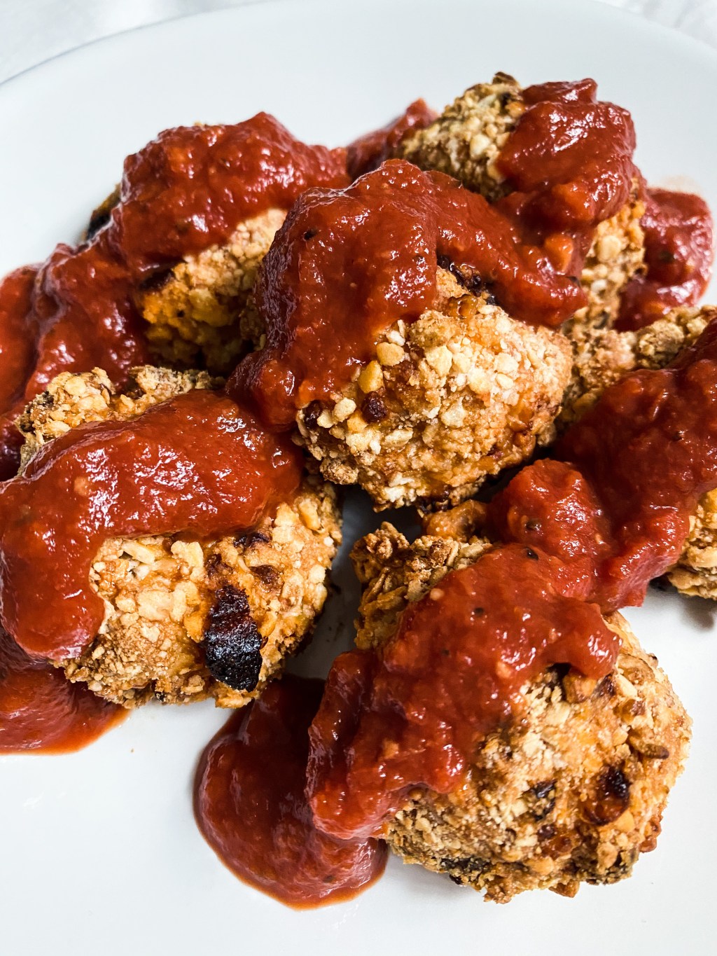 Cauliflower Rice Arancini Balls with Marinara&nbsp;Sauce