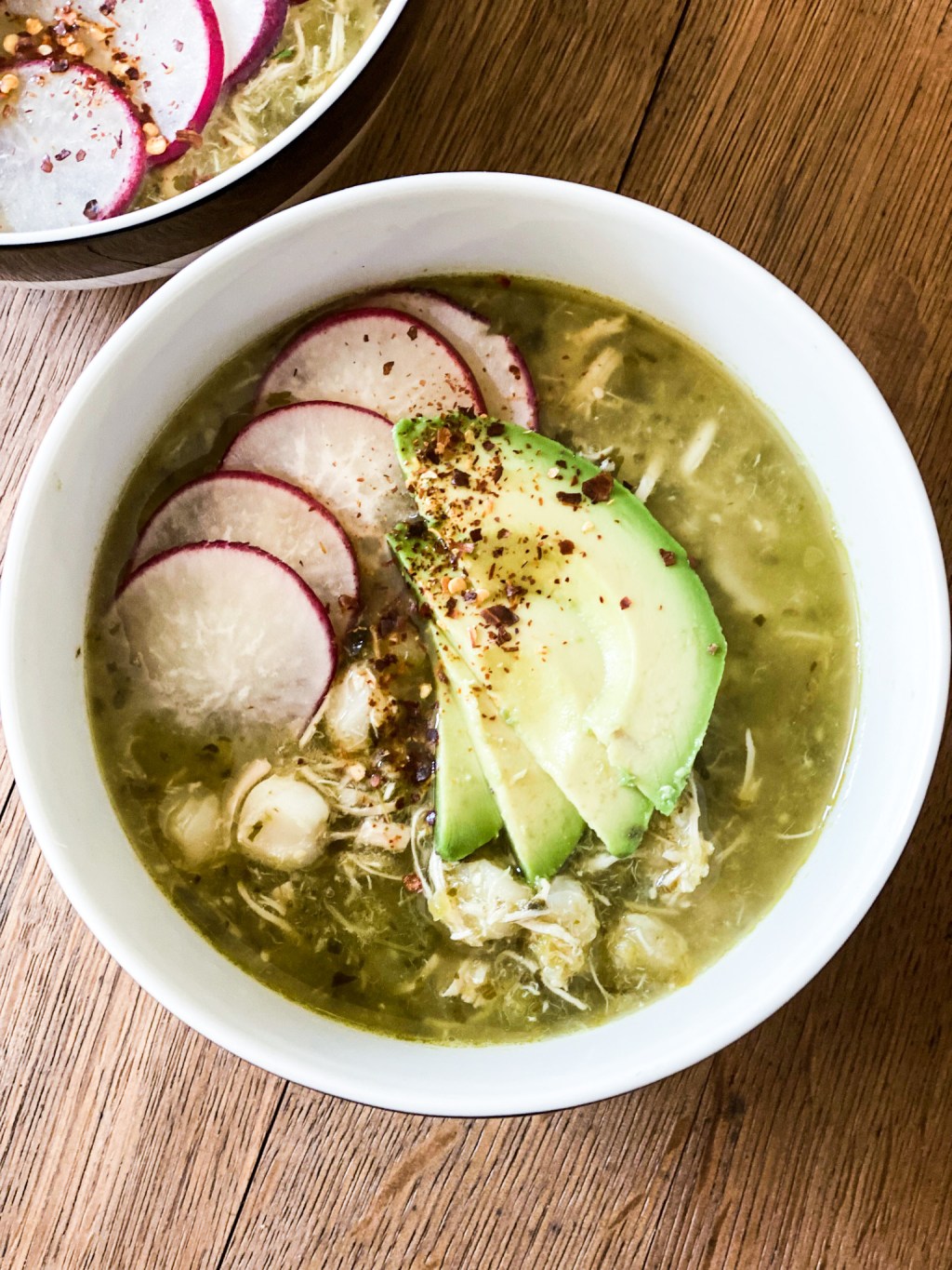 Green Chicken Pozole