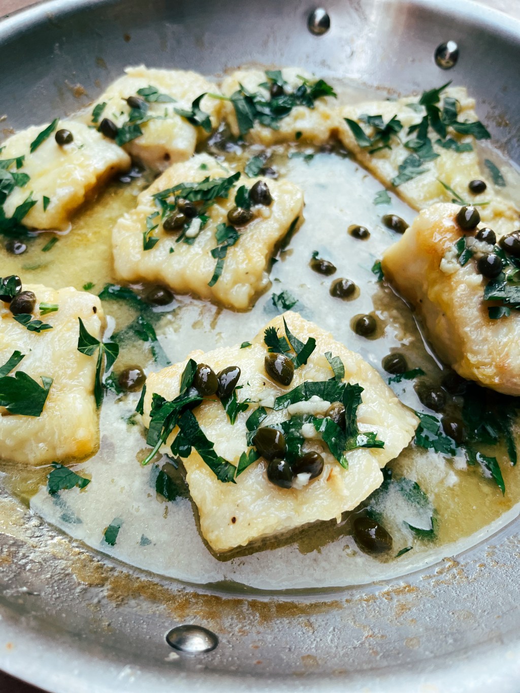 Garlic Lemon Caper&nbsp;Fish