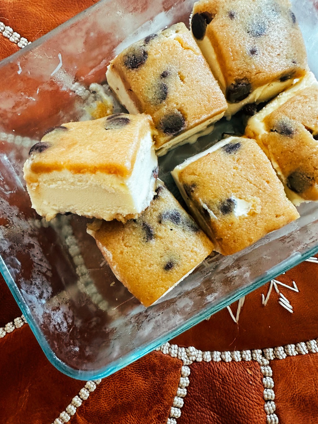 Healthy-ish Cookie Dough Ice Cream&nbsp;Bars