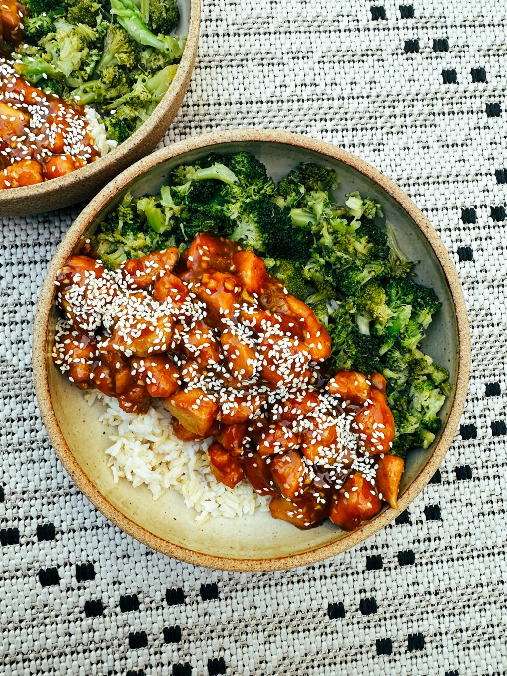 Orange Chicken & Broccoli