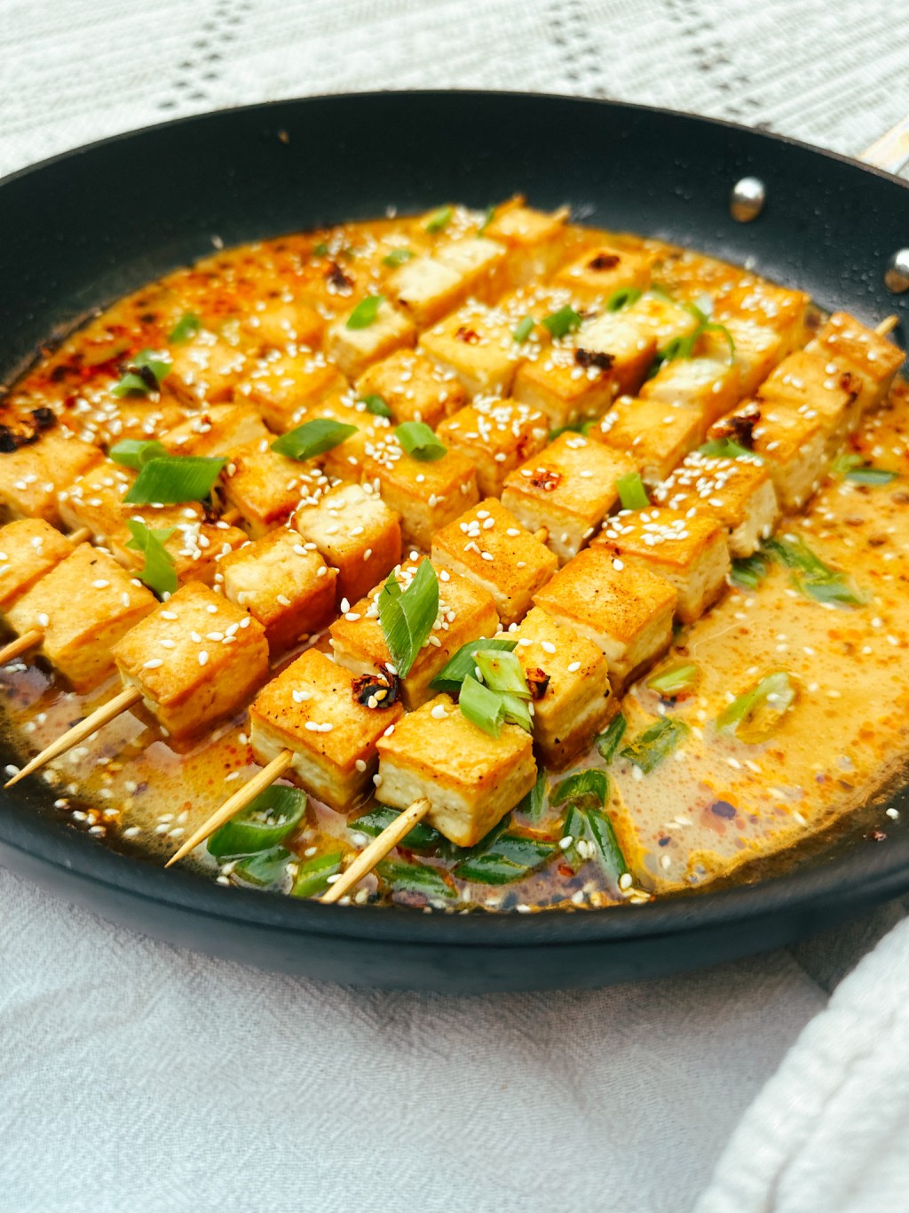 Peanut Tofu Satay