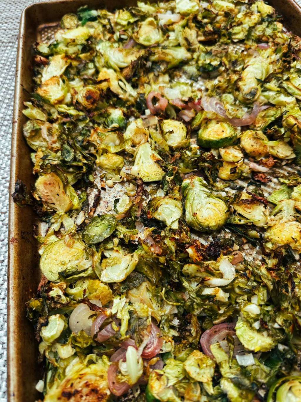 Crispy Baked Brussel Sprouts