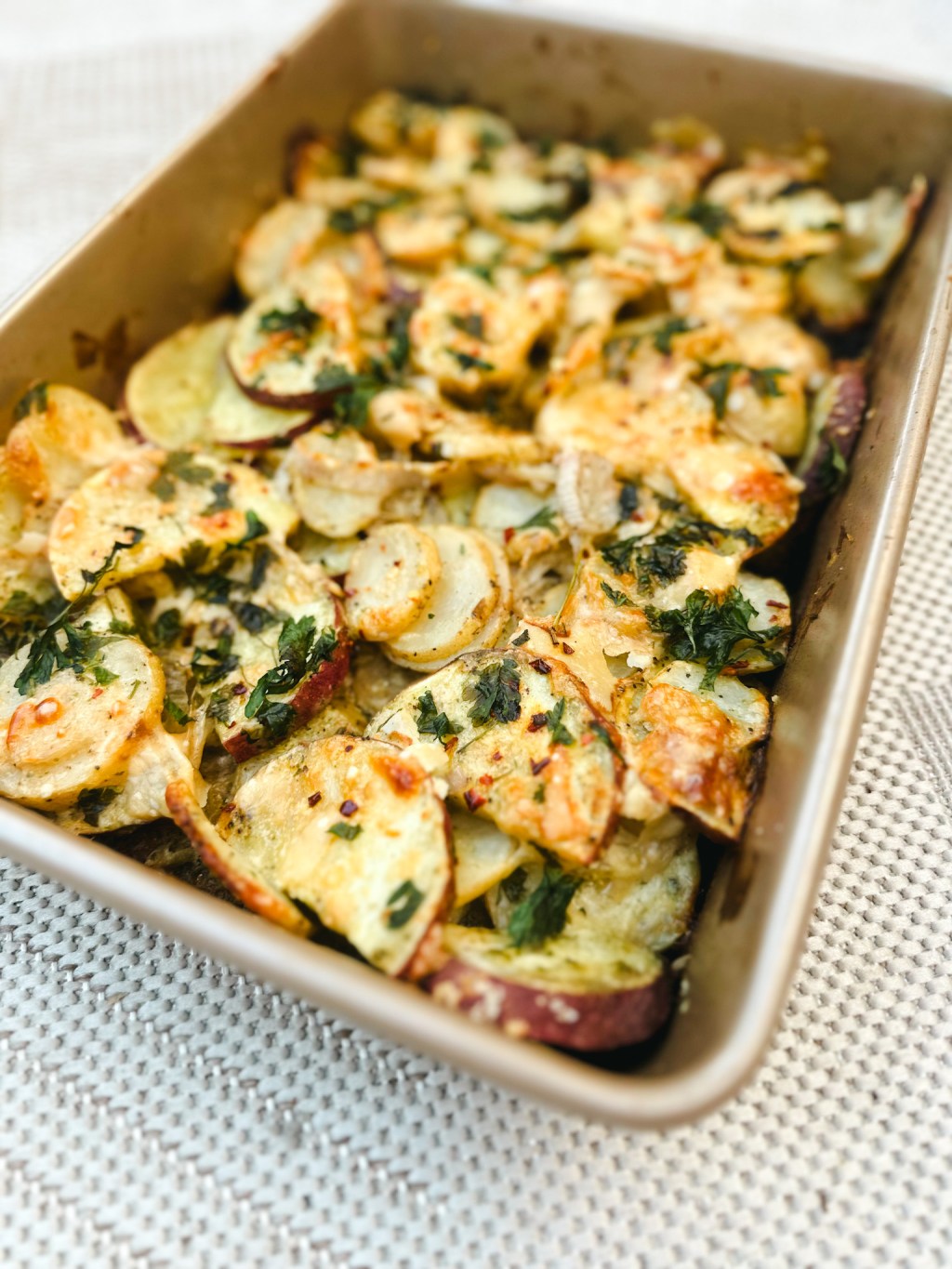 TJ’s Vegan Dill Potato Gratin